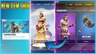 *NEW ITEM SHOP* FYRA & JAEGER SKINS SHOWCASE | Fortnite Battler Royale Season 7