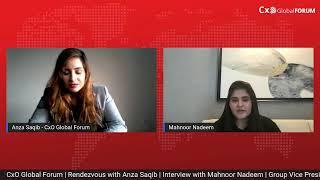 CxO Global Forum | Interview with Mahnoor Nadeem