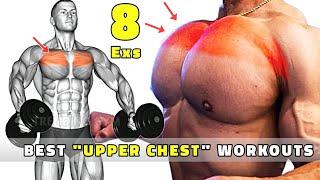 8 BEST UPPER CHEST WORKOUT AT GYM - CHEST WORKOUT