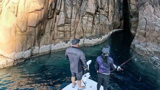 Fishing Island CAVES, CRACKS and BOMMIES !!