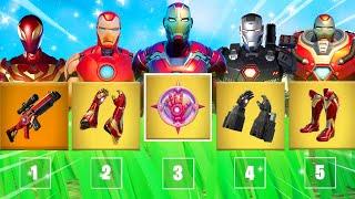 The *RANDOM* IRON MAN Challenge in Fortnite