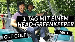 Ein Head-Greenkeeper im Golf und seine Aufgaben. Ich begleite Kyle Hair in Thailing. Teil 1.