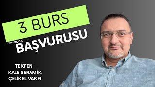 SEÇTİĞİM 3 BURS VEREN KURUM: AYLIK 4000₺ BURS BAŞVURUSUNU YAPABİLİRİSİNİZ. BURS LİNKİ BIRAKTIM