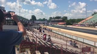 Jeff Kauffman in the Pontiac Powered KRE TAD runs a 5.841 at 244.29 mph 2018 Norwalk