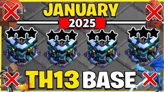 TOP 20 - NEW BEST TH13 CWL BASE 2025 + LINK | TH13 WAR BASE LINK 2025 | TH13 BASE CLASH OF CLANS