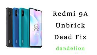 Redmi 9A Dead Fix Unbrick 100% + SP Flash without paid tool