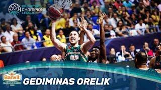 Gediminas Orelik Highlights - Banvit - Basketball Champions League