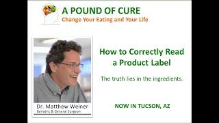 How to Read a Product Label - The Pound of Cure Method