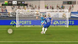 Penalty shootout Real Madrid Vs Chelsea |  EA FC MOBILE 25