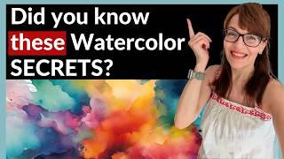 9 Little Known Watercolor SECRETS to Level Up your Results!