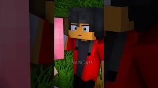 KC TRIED TO HUG AARON @Aphmau  #shorts #shortvideo #minecraft #animation #minecraftshorts