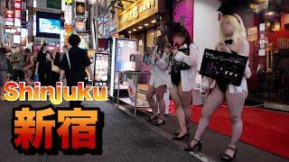 【４Ｋ60】nightwalk in Shinjuku【夜の新宿歌舞伎町をお散歩】2024年8月10日