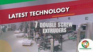 [2/6] LATEST TECHNOLOGY DOUBLE SCREWS PRODUCTION LINES OF CACO3 FILLER MASTERBATCH | US MASTERBATCH