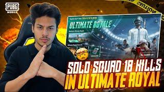 Solo 18 Kills In Ultimate Royale Smuk Op | PUBG MOBILE