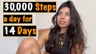 I walked ≈ 30,000 STEPS everyday for 2 WEEKS | *** What did I learn??? ***