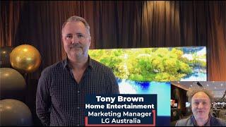 Tony Brown, LG Australia's Home Entertainment Marketing Manager, introduces the new 2023 range!