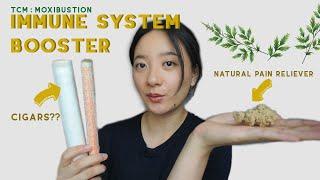 MOXIBUSTION boost immune system, home remedy IBS alternative treatment,arthritis pain management