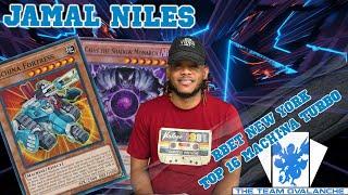 RBET New York Top 16 Machina Turbo Deck Profile "Jamal Niles." (Edison Format Yugioh)