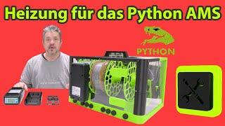 Einbau der Heizung für das Gehäuse vom Python AMS , Bambu Lab X1 & P1 Serie