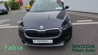 2022 Skoda Fabia Style in Black Magic