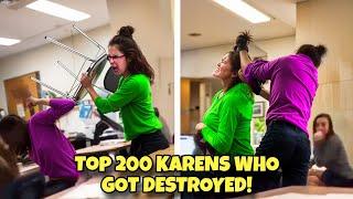 Top 200 KARENS WHO GOT DESTROYED!