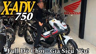 Honda X-ADV 750 DCT - mẫu xe phù hợp mọi cung đường trang bị full đồ chơi chuẩn keng mời anh em xem