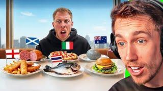 Miniminter Reacts To Testing Every Countries National Dish!