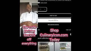 Culinary Icon Holiday Sale