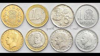 Spanish Pesetas / Euro Coins | SPAIN - EUROPE