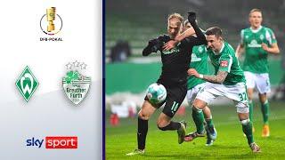 SV Werder Bremen - SpVgg Greuther Fürth 2:0 | Highlights - DFB-Pokal 2020/21 | Achtelfinale