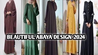 Modern and stylish abaya design|Beautiful abaya design 2024#abaya #famiclothing