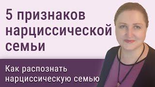 Как распознать нарциссическую семью