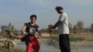 TDS FIGHT CLUB-1: Master Chen performing breaking a vertical brick