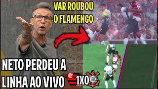 CRAQUE NETO PERDEU A LINHA DE VEZ "FORMOS AMASSADO PELO FLAMENGO MERMAU" FOI PENALTI E GOL LEGAL