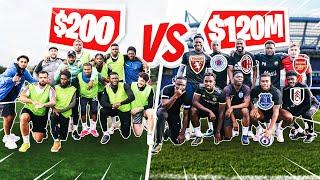 $200 TEAM VS $120,000,000 TEAM! | PRO'S VS SUNDAY LEAGUE | vs Project 17