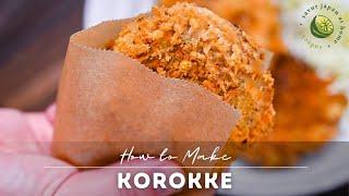 Korokke Recipe (Japanese Meat and Potato Croquette)