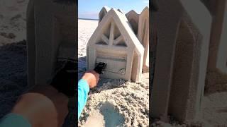 Crispy #sand #sandcastle #sandsculpture #process #sandart #satisfying #sandasmr #asmr #sculpture
