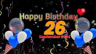 24 September Happy Birthday Song 2024 | Wish You Happy Birthday Song | Happy Birthday Remix Song