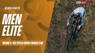 Hulst - Men Elite Highlights | 2024/25 UCI Cyclo-cross World Cup