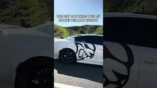 ICE AINT CATCHING THIS HELLCAT ‍⬛ #srt #hellcat #hellcatredeye #mopar #srtaddicts #cars