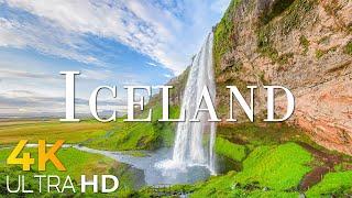 12 HOURS DRONE FILM: " ICELAND in 4K " + Relaxation Film 4K (beautiful places in the world 4k)