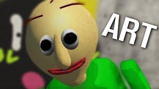 Baldi teaches art! Let's paint! (Or else...)