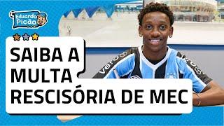 SAIBA A MULTA DE GABRIEL MEC! Detalhes e planos pós assimilação do contrato com o Grêmio.