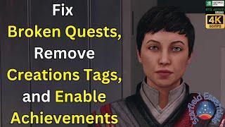 Fix Broken Quests, Remove Creations Tags, and Enable Achievements: Starfield Essentials