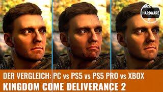 Kingdom Come Deliverance 2: 4K-Grafikvergleich Xbox Series X vs PS5 vs PS5 PRO vs PC (GERMAN)