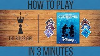 How to Play Disney Codenames in 3 Minutes - The Rules Girl