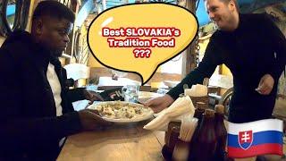 First Time Trying SLOVAKIA’s Tradition Food 