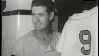 Ted Williams dramatic final home run! Last game, last at bat. The original film September 28, 1960.