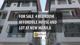 FOR SALE  4 BEDROOM AFFORDBLE HOUSE AND LOT AT NEW MANILA