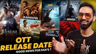 Venom 3 OTT Release Date | Bhool Bhulaiya 3 OTT | Devara Hindi OTT | Kanguva OTT Release Date